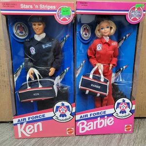 Air Force Stars N Stripes Ken 11554 & Barbie 11552